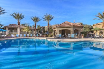 Swimming Pool With Relaxing Sundecks at The Covington by Picerne, Las Vegas, 89139